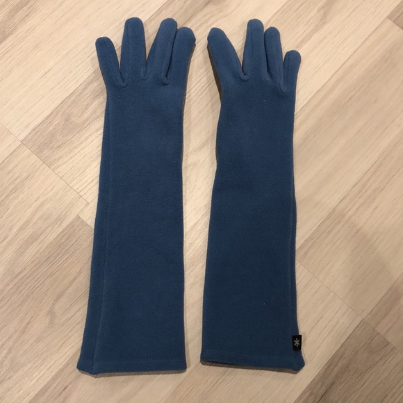 Roots long mitten blue size L/XL - Picture 2 of 4